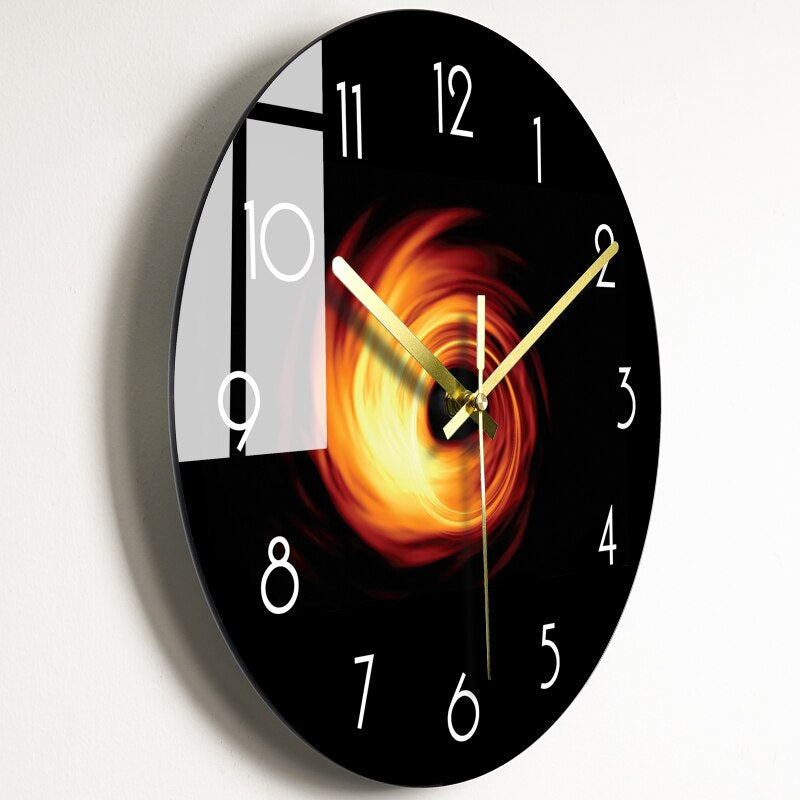 Väggklocka Modern Design Konstnärlig Stil för Hemmet 4
