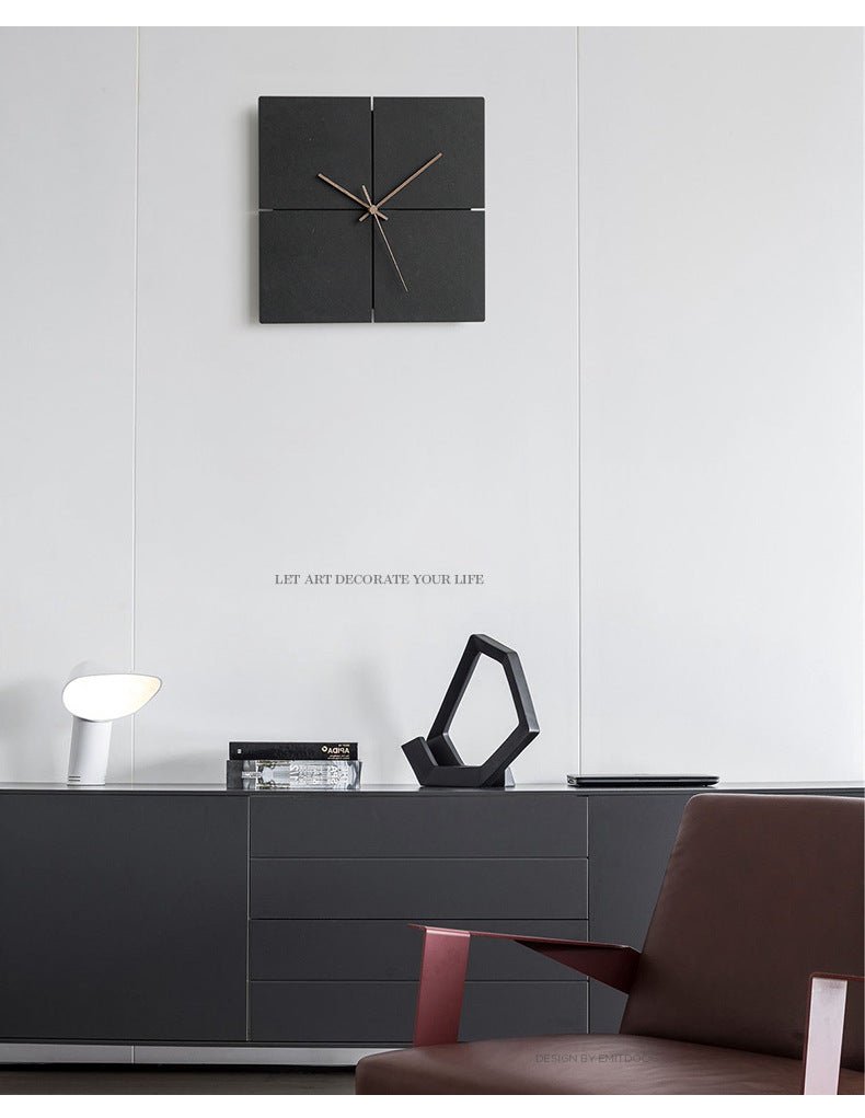 Väggklocka Modern Design Tyst Rörelse 3