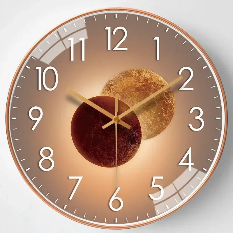 Väggklocka Modern Minimalistisk Design 10