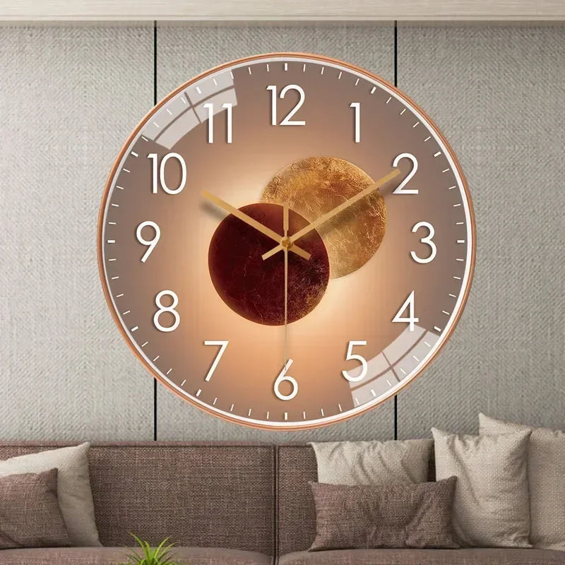 Väggklocka Modern Minimalistisk Design 1