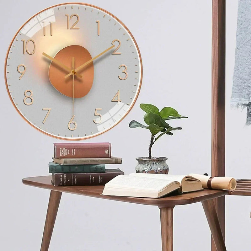 Väggklocka Modern Minimalistisk Design 2