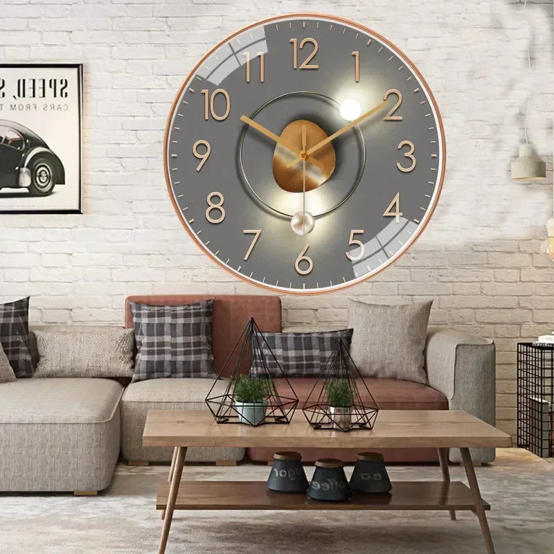 Väggklocka Modern Minimalistisk Design 5