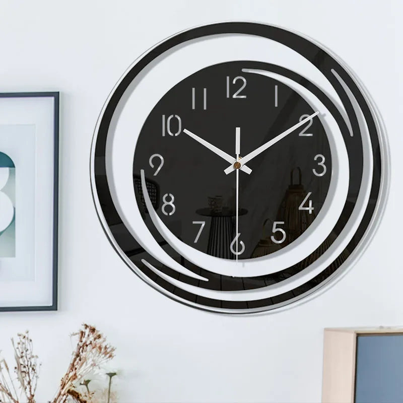 Väggklocka Modern Minimalistisk Design för Hemmet 4