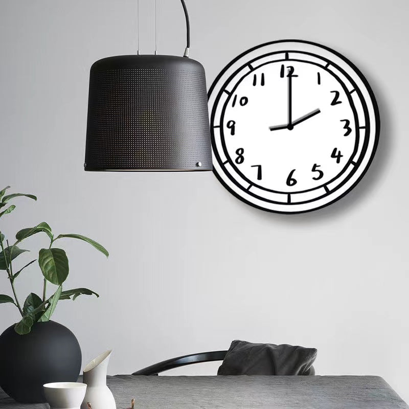 Väggklocka Tecknad Design 1