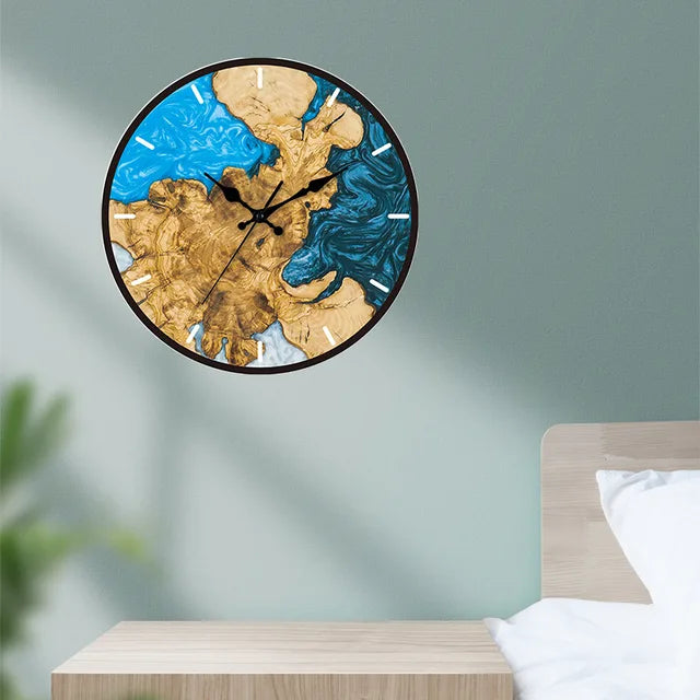 Väggklocka Transparent Minimalistisk Design För Hem Och Kontor 3