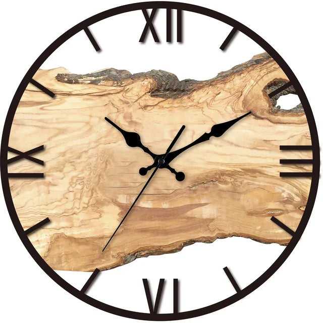 Väggklocka Transparent Minimalistisk Design För Hem Och Kontor 6