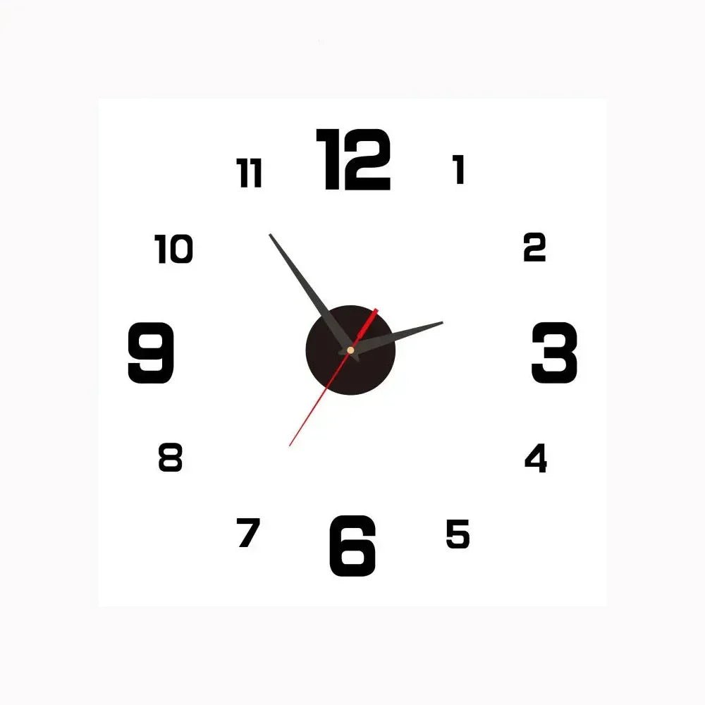 Väggklocka Tyst Minimalistisk Design 30 cm 11