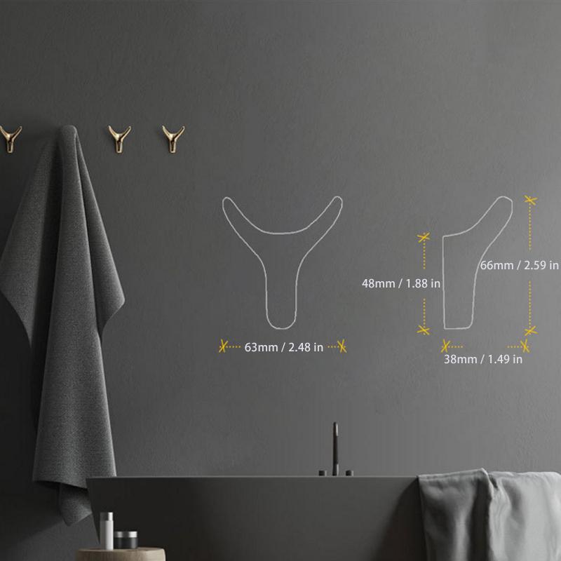 Väggkrok i Horndesign för Heminredning 4