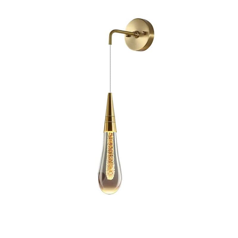 Vägglampa Droppformad Design 3