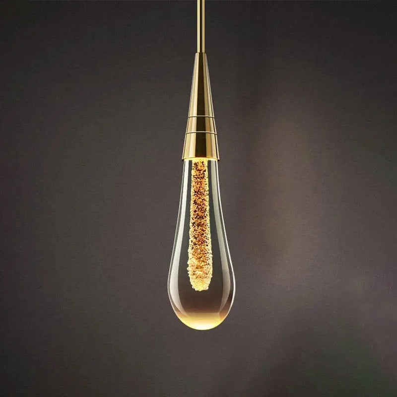 Vägglampa Droppformad Design 4