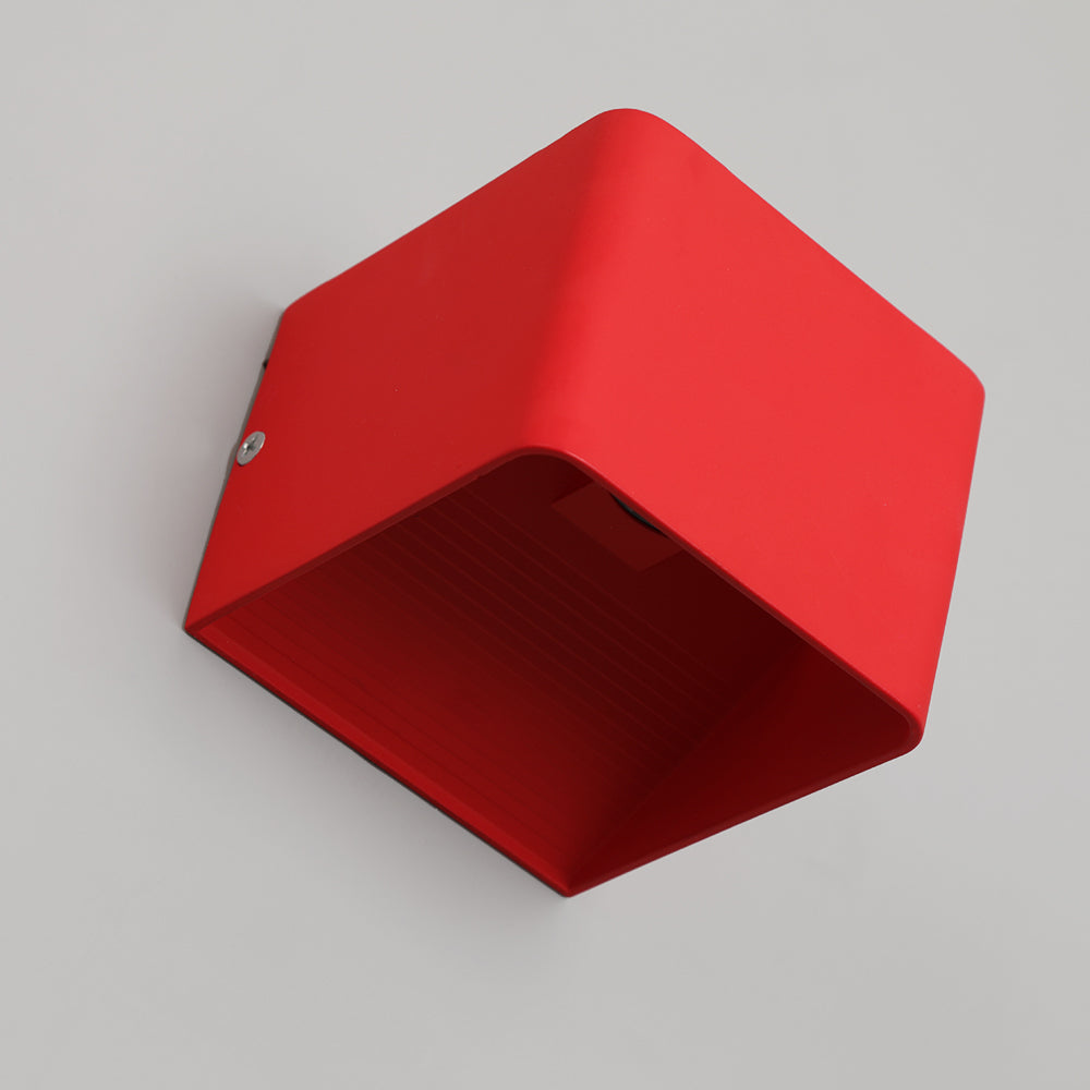 Vägglampa Fyrkantig Modern Design för Inomhusbruk - Perfekt Sänglampa Vägg 5