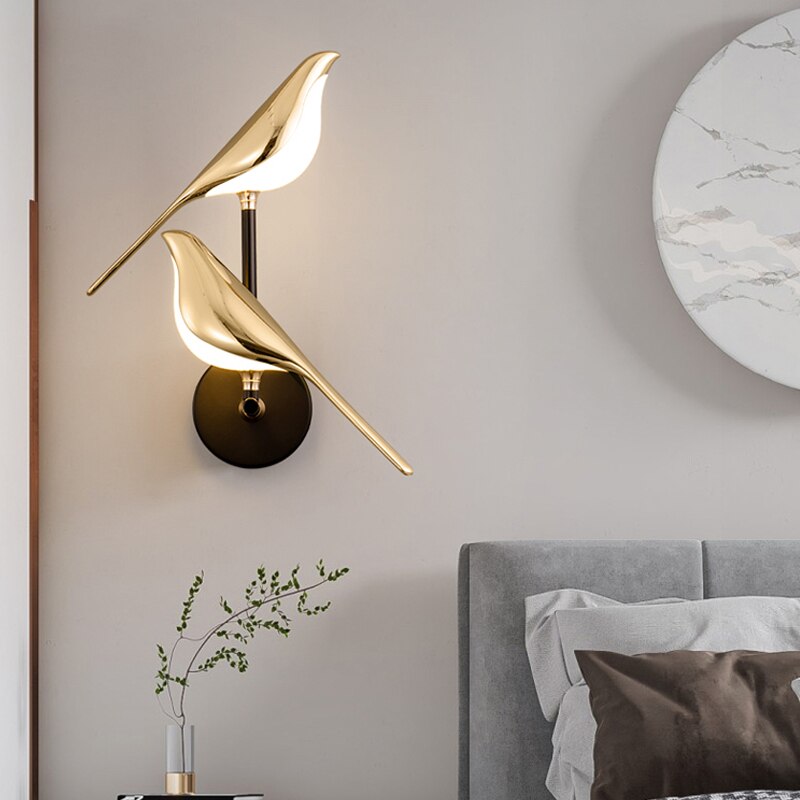 Vägglampa Inomhus Modern Design Med Magnetisk Fästning 5