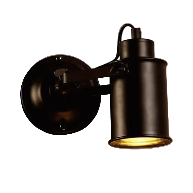Vägglampa Justerbar i Industriell Stil för Säng och Inomhusbruk 0