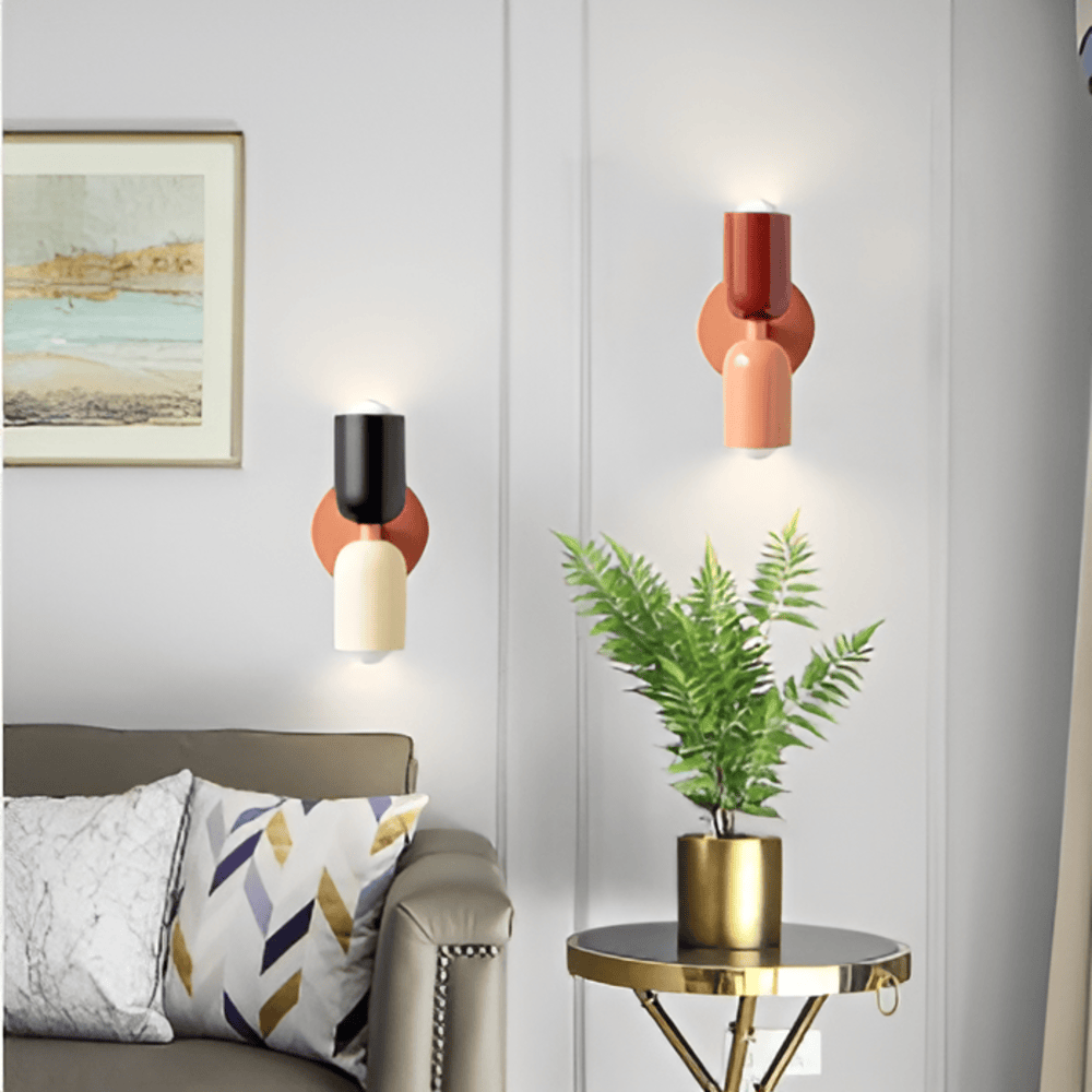 Vägglampa Modern Design för Inomhusbruk, Sänglampa Vägg i Stilren Form 3