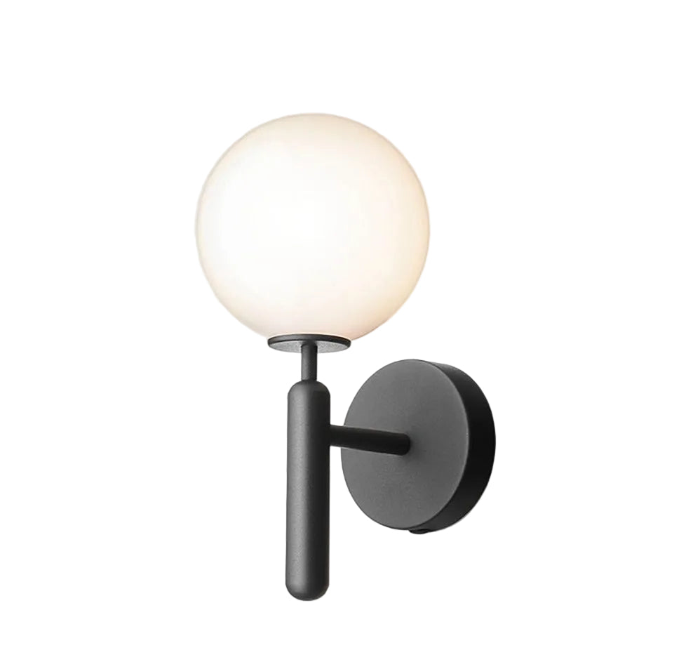 Vägglampa Modern Design för Inomhusbruk med Glasklot-Skärm 9