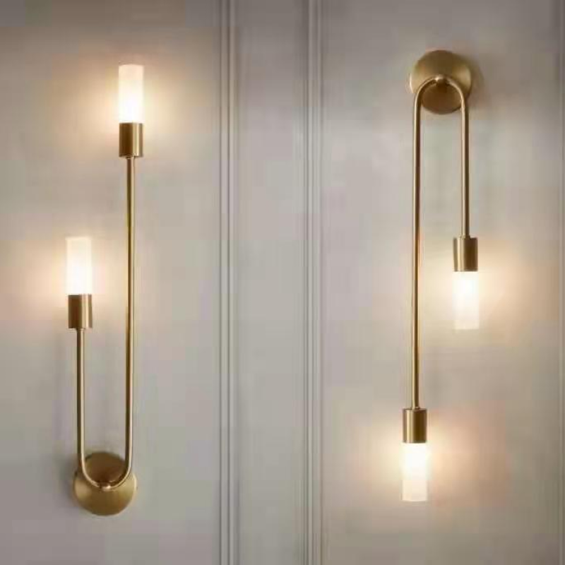 Vägglampa Modern Design med 2 Ljuskällor för Vardagsrum och Sovrum 3