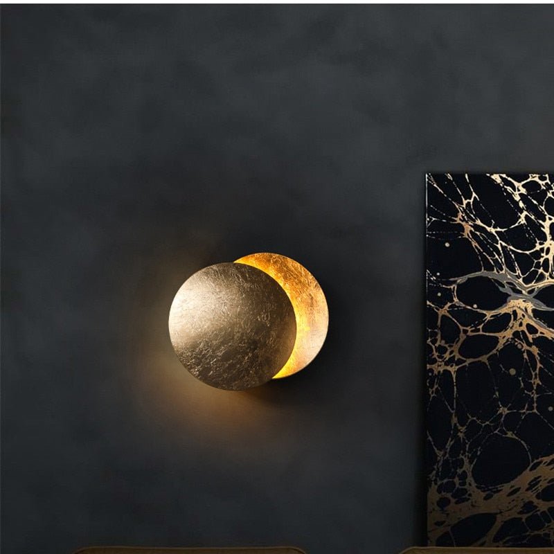 Vägglampa Solaris Mystisk Design för Säng och Vardagsrum 1