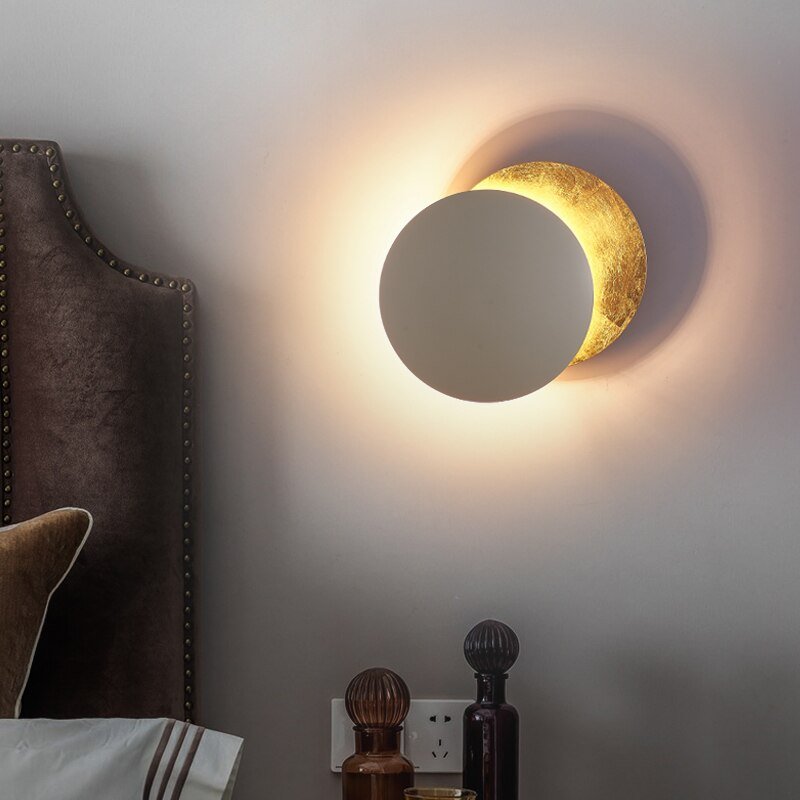 Vägglampa Solaris Mystisk Design för Säng och Vardagsrum 5
