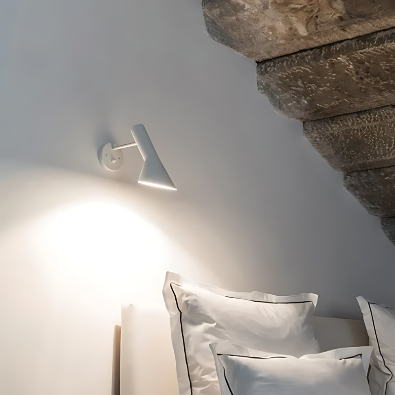 Vägglampa Vintage Stil För Inomhusbruk - Sänglampa Vägg Med Tidlös Design 1