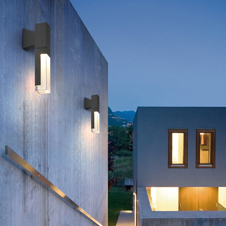 Vägglampa med Rörelsedetektor Modern Design 7