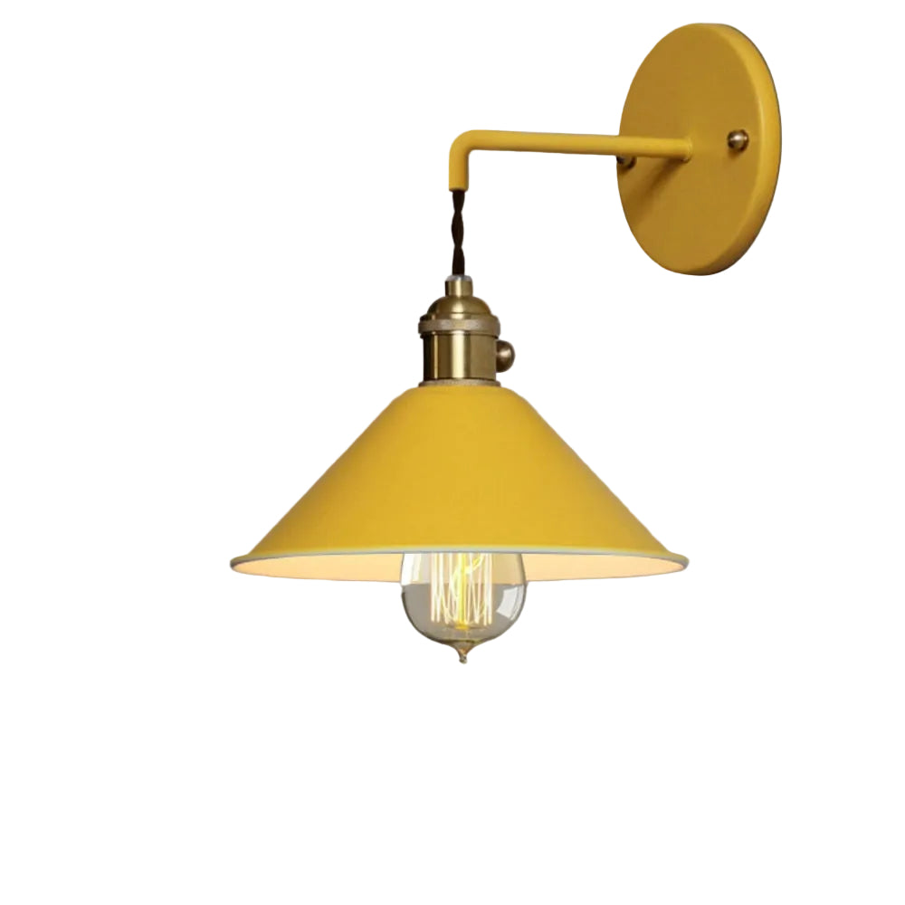 Vägglampor Inomhus Retroinspirerad Färgglad Design 5