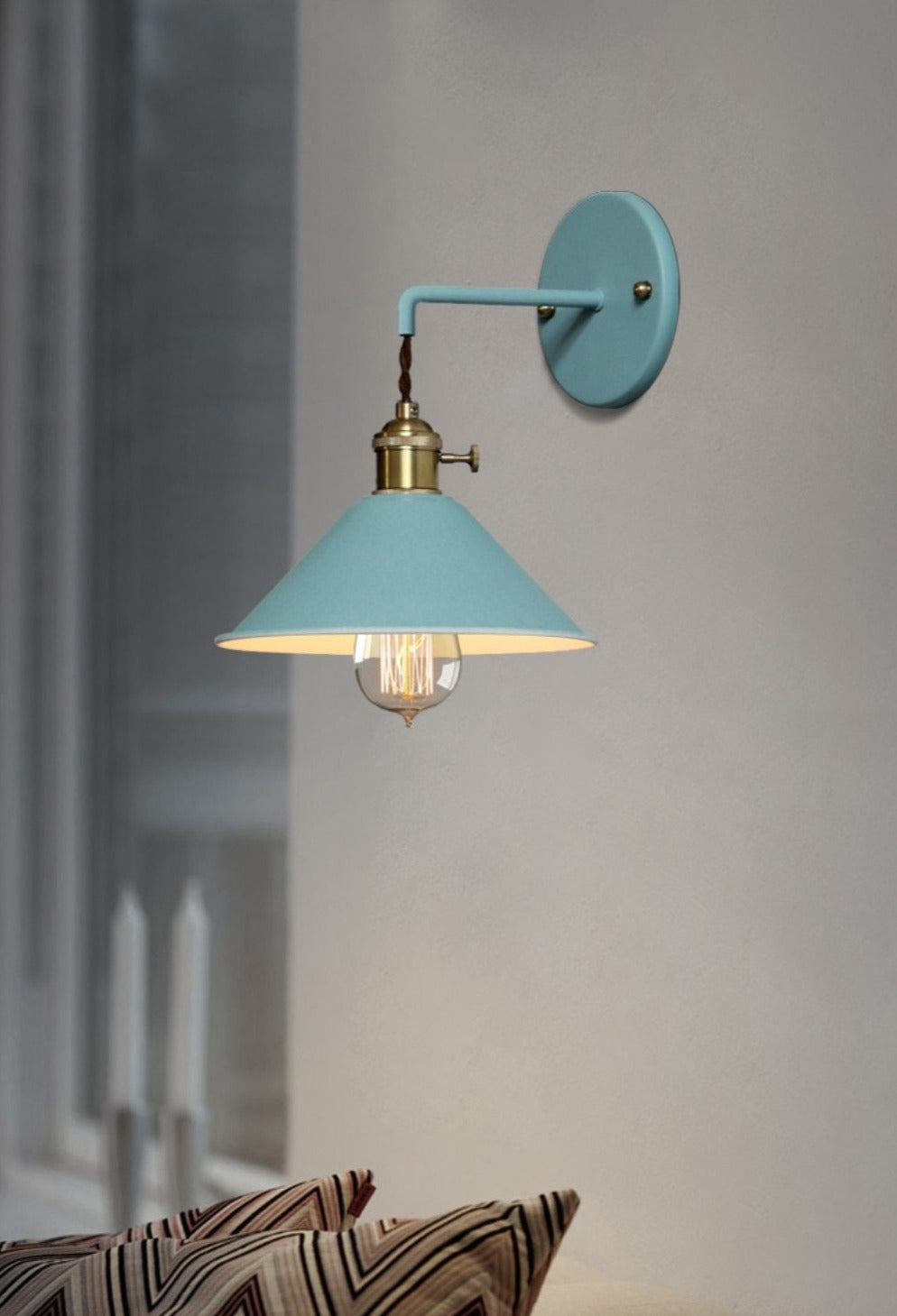 Vägglampor Inomhus Retroinspirerad Färgglad Design 9