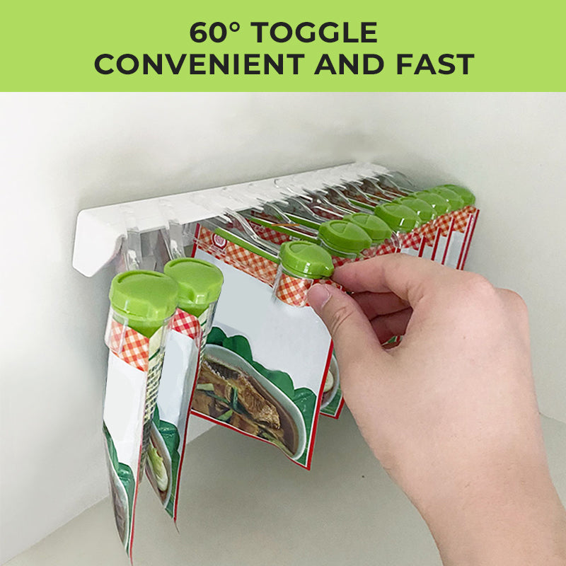 Väggmonterad Kryddhylla med Organiserande Design 2