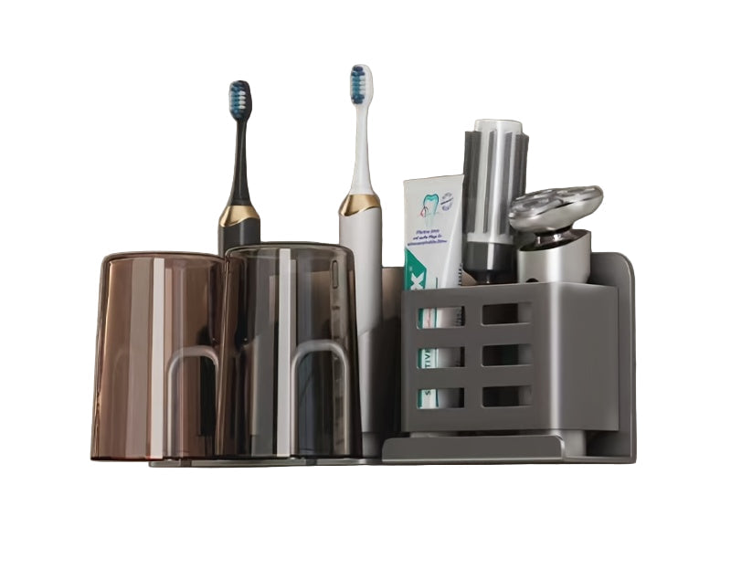 Väggmonterad Tandborstehållare för Badrum 6