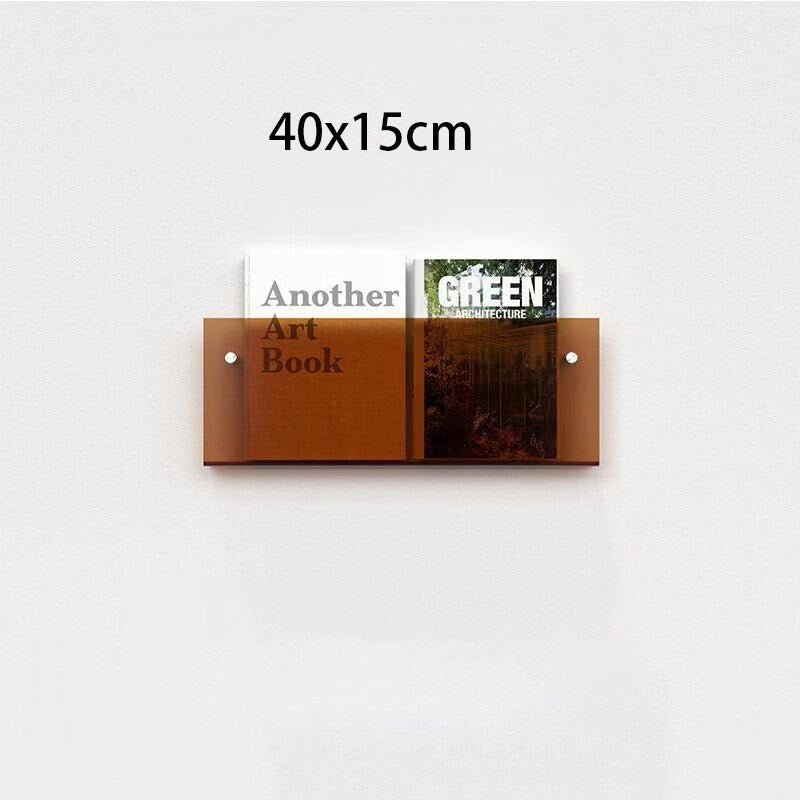 Väggmonterad Tidningshållare Modern Minimalistisk Design 19