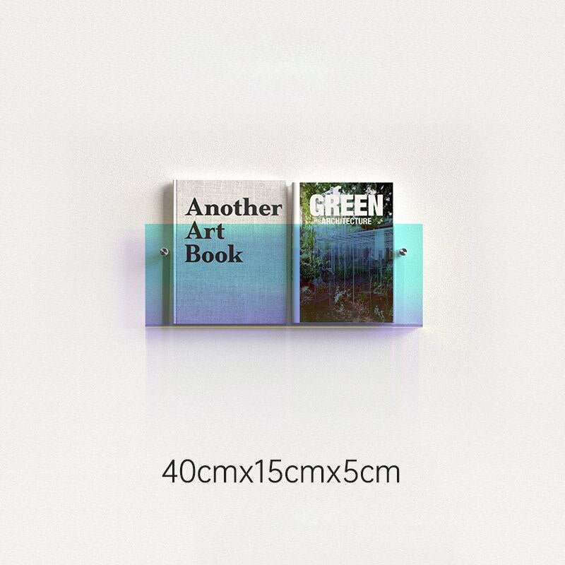 Väggmonterad Tidningshållare Modern Minimalistisk Design 8