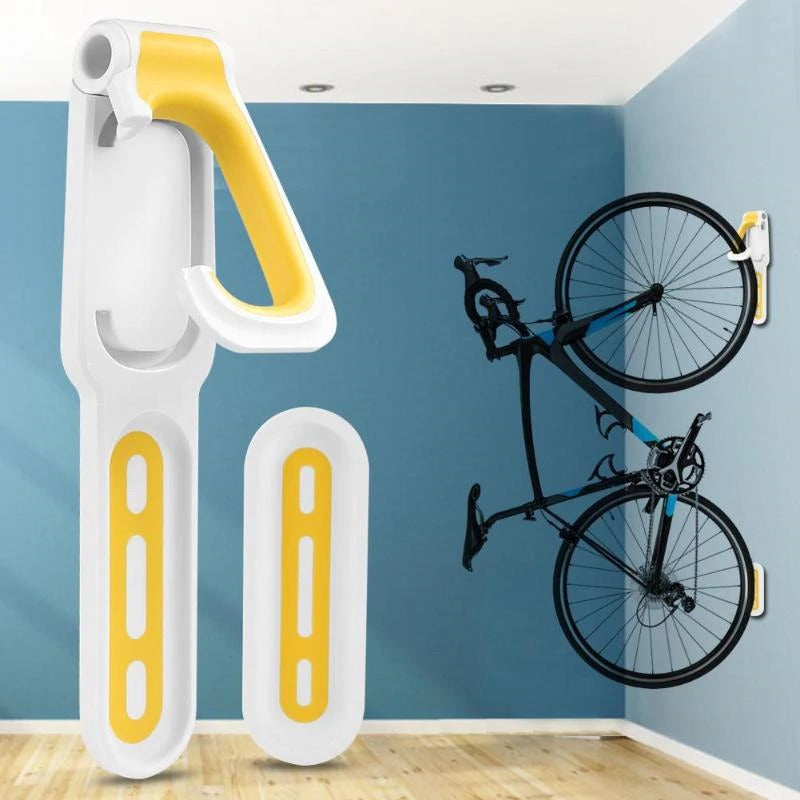 Väggmonterat Cykelställ För Garage – Platssparande Design för Cyklar och Förvaring 0