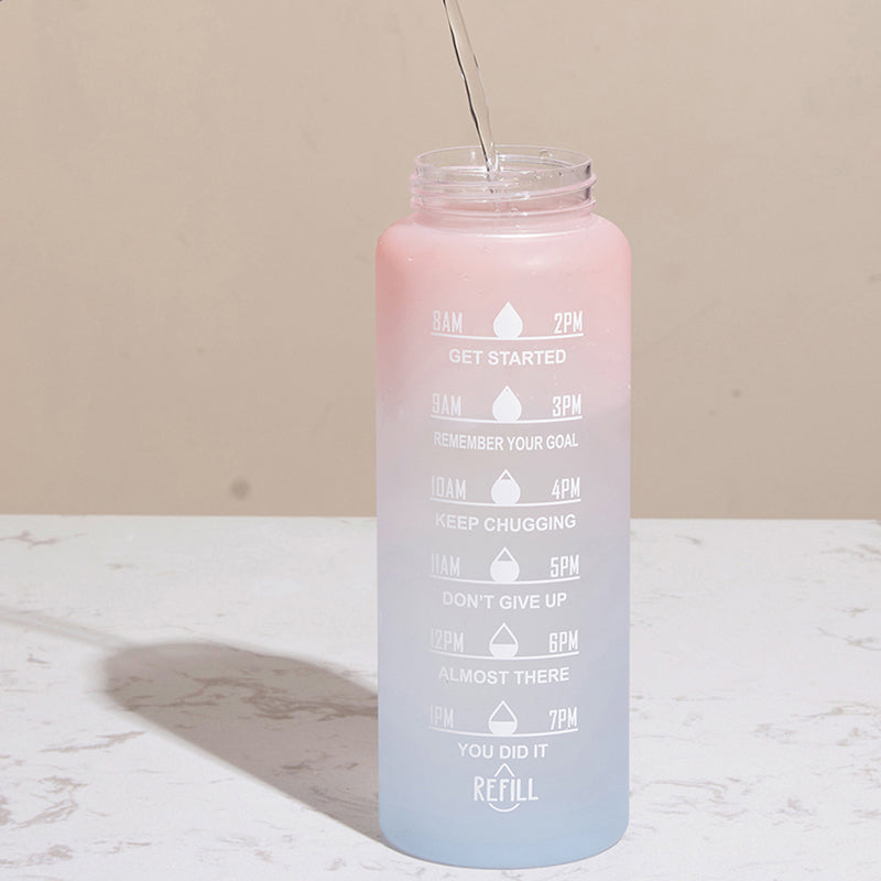 Vattenflaska med Motivationsdesign 8