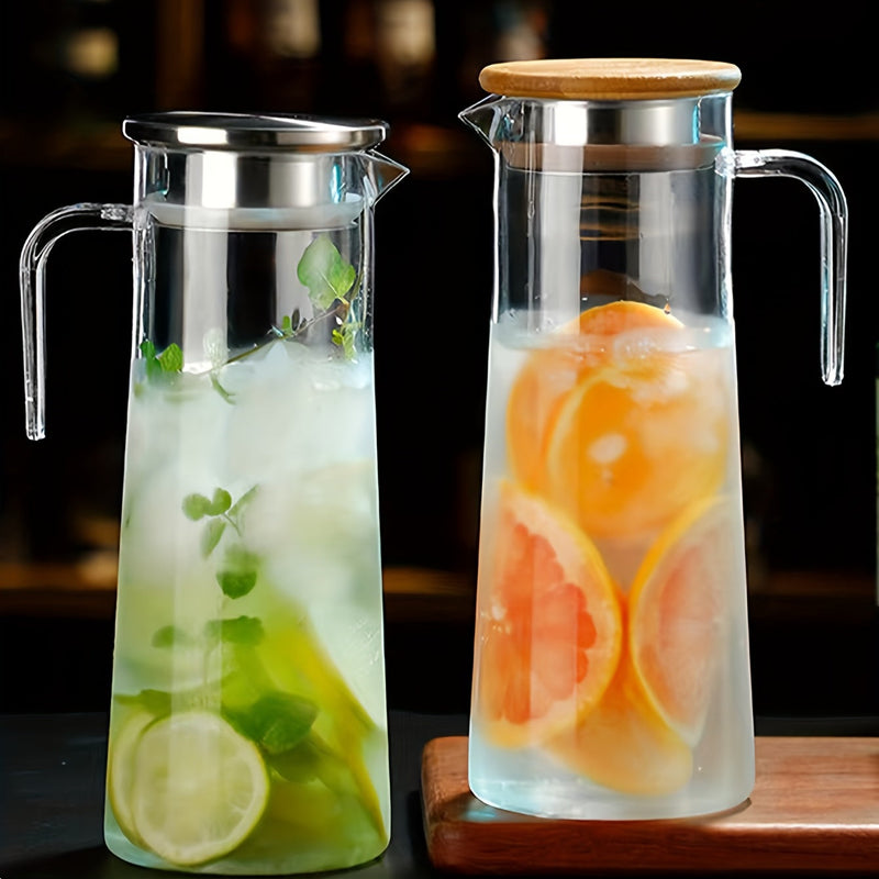Vattenkanna Transparent med Lock för Hemmet 2