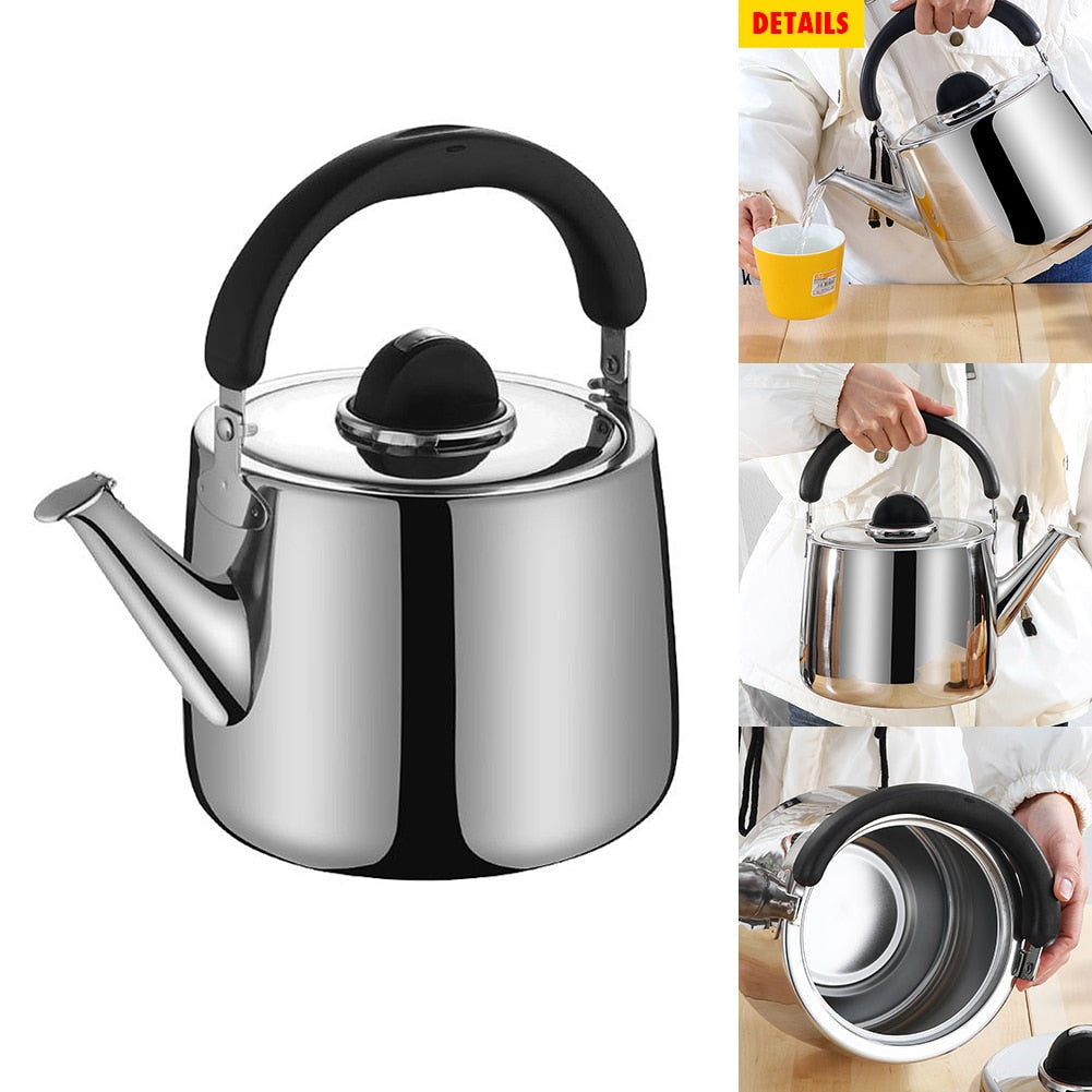 Vattenkokare för Gasspis och Induktion med Pipande Funktion 5