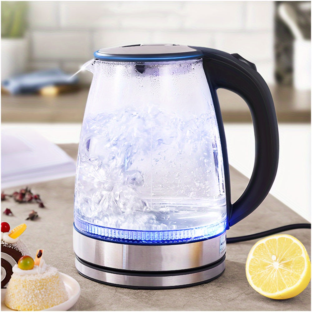 Vattenkokare i Glas 2L med LED-ljus 1