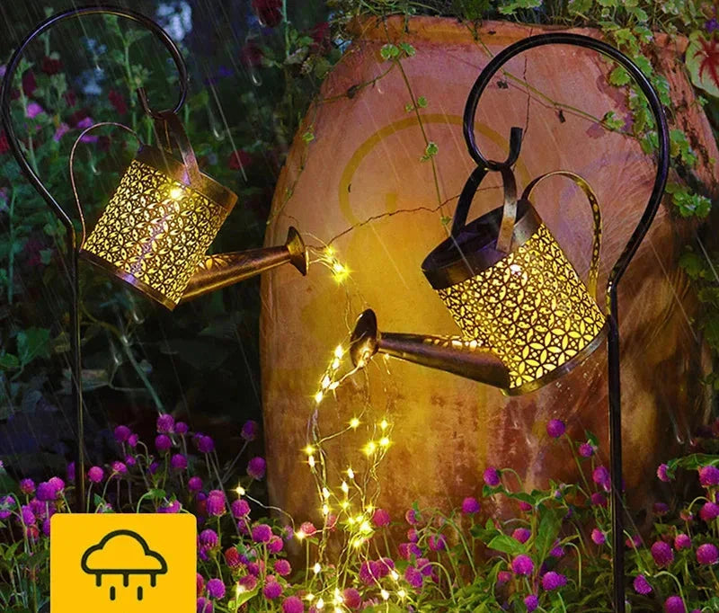 Vattentät Trädgårdslampa Med LED Belysning Dekorativ Design 0