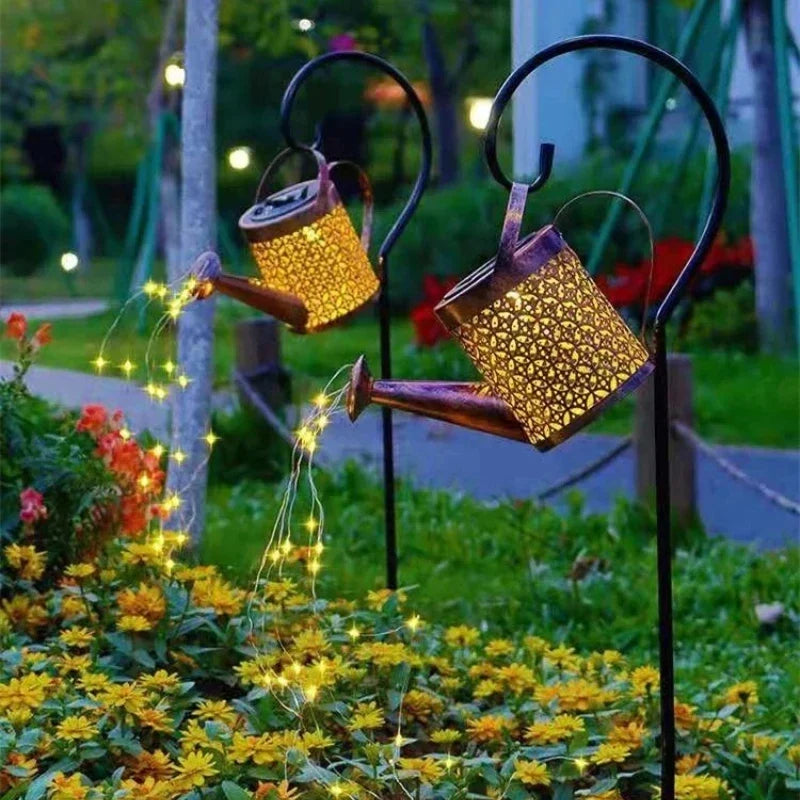 Vattentät Trädgårdslampa Med LED Belysning Dekorativ Design 2