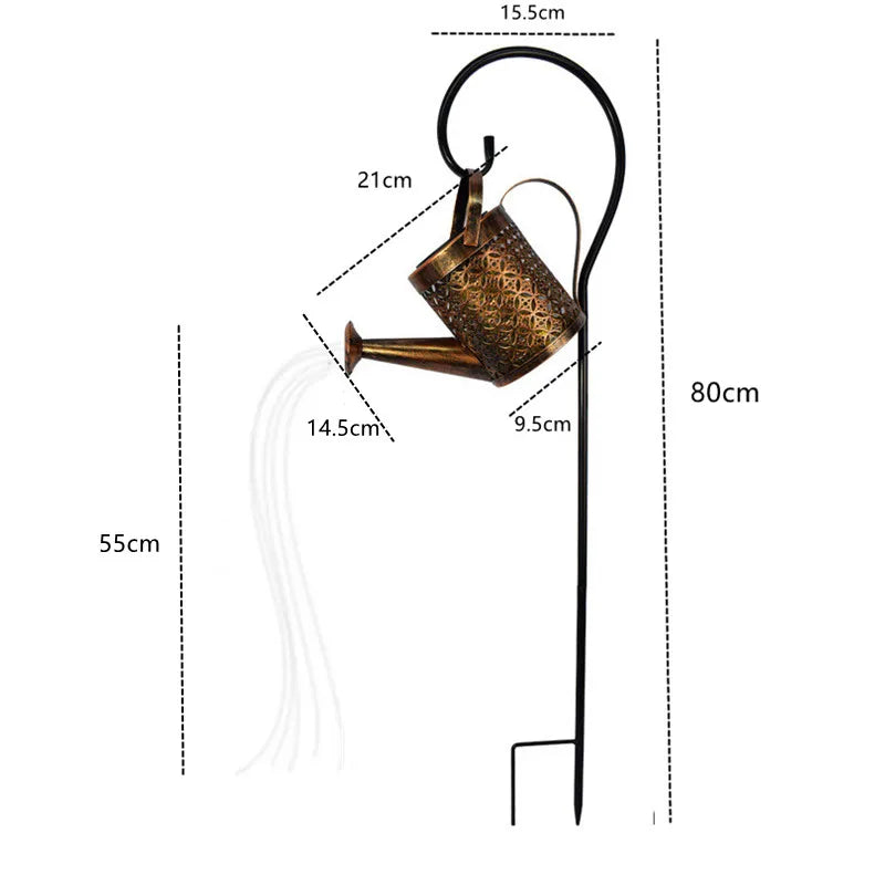 Vattentät Trädgårdslampa Med LED Belysning Dekorativ Design 6