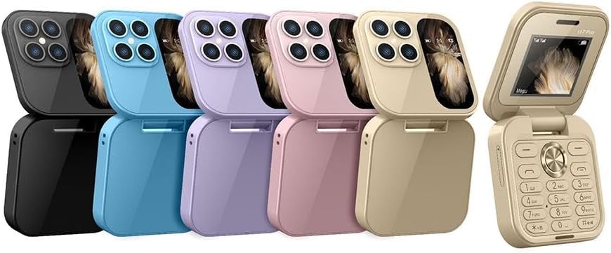 Vikbar Mobiltelefon med Dubbla SIM-kort 5