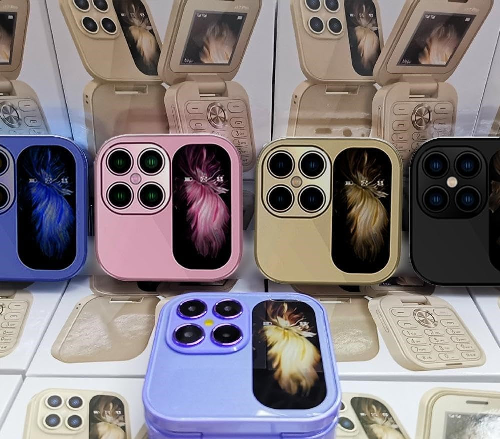 Vikbar Mobiltelefon med Dubbla SIM-kort 6