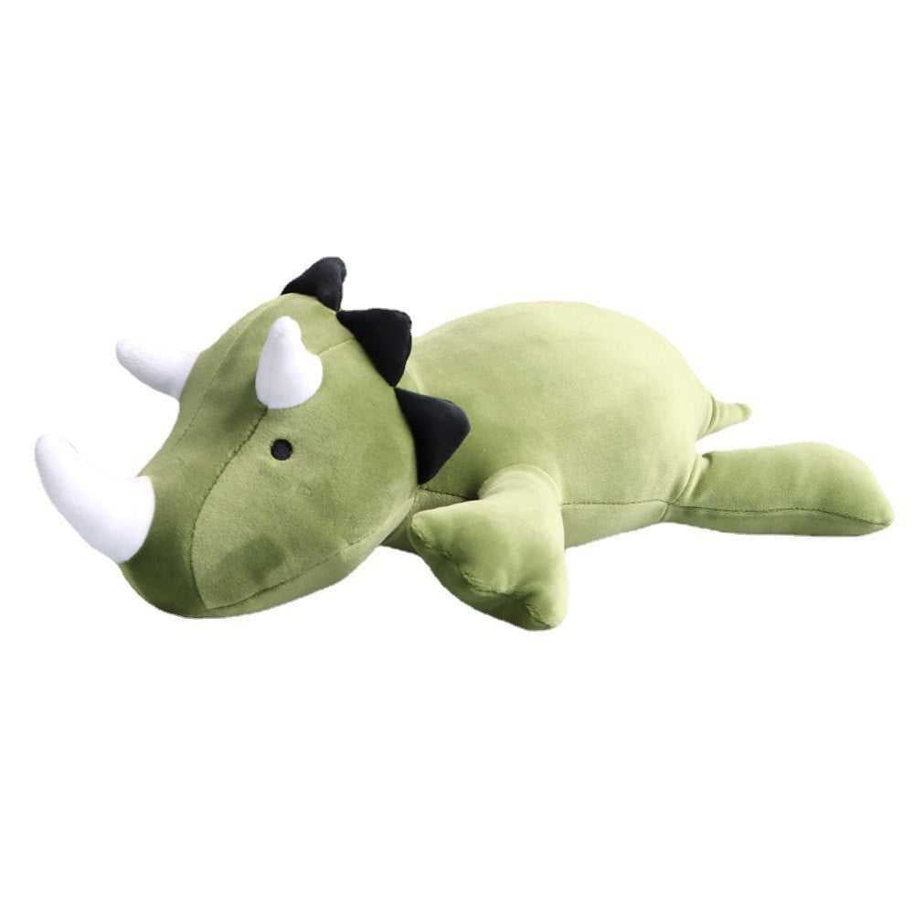 Viktad Gosedjur Dinosaurie För Barn och Vuxna Mysig Kramvänlig Följeslagare 0