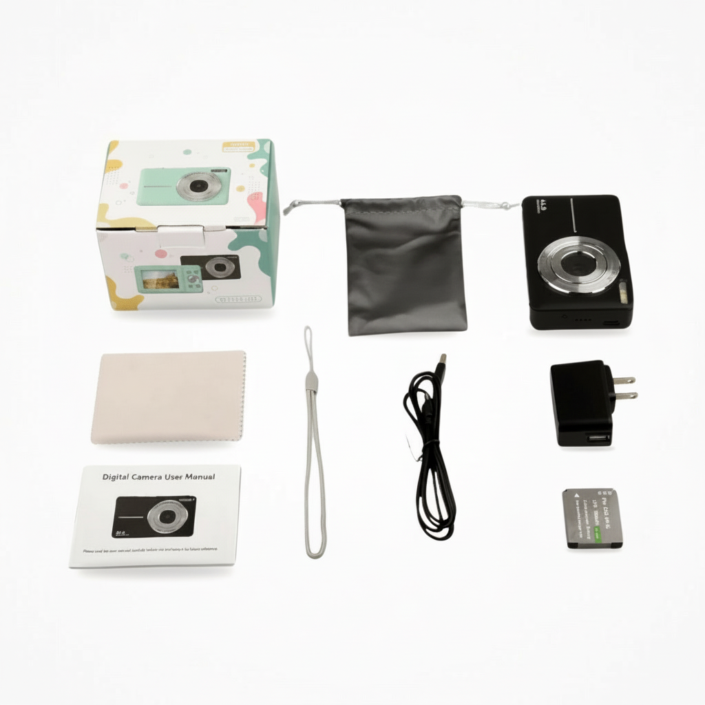 Vintage Digitalkamera med Modern Teknik för Enkelt Fotograferande 2