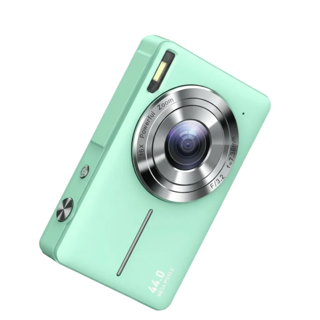 Vintage Digitalkamera med Modern Teknik för Enkelt Fotograferande 6