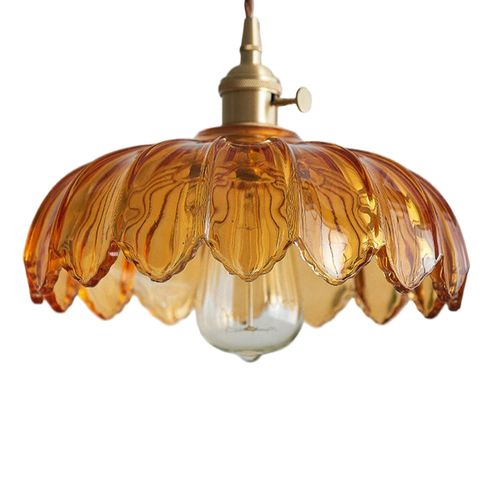 Vintage Hänglampa Blommig Design 5