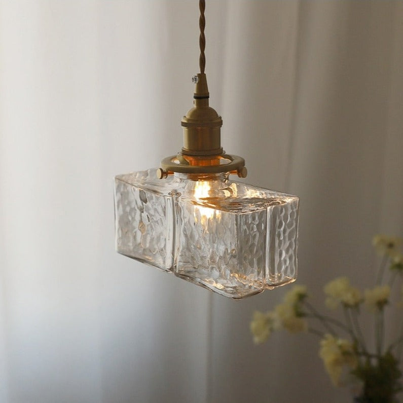 Vintage Hänglampa i Glas för Hemmet 6