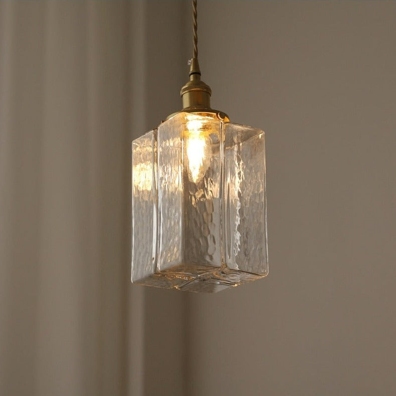 Vintage Hänglampa i Glas för Hemmet 8