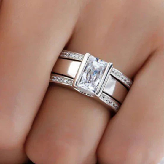 Vintage Ring med Glans för Kvinnor 0