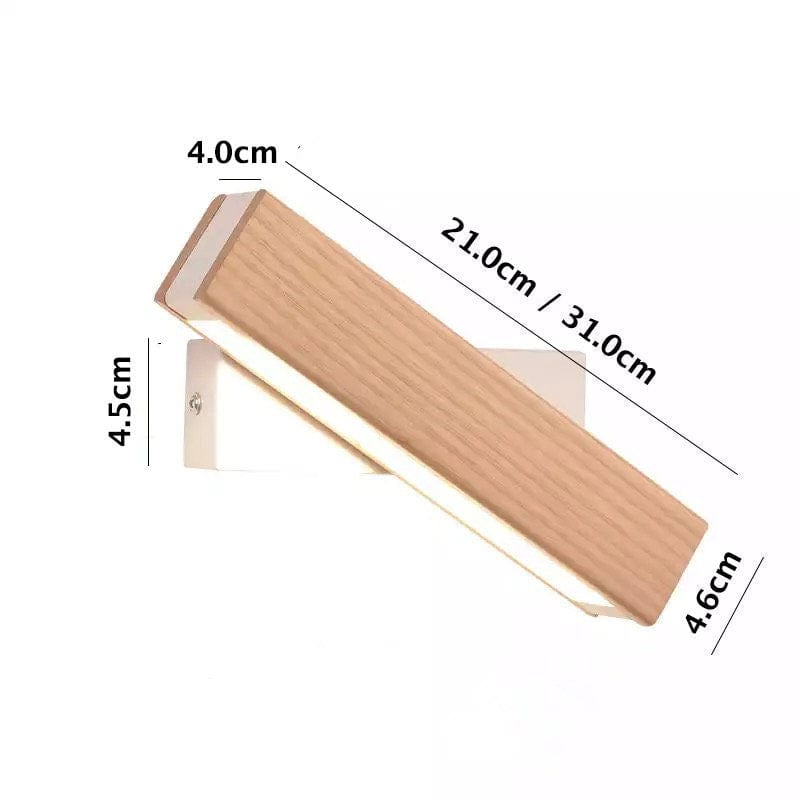 Vridbar LED-vägglampa i Minimalistisk Design 7