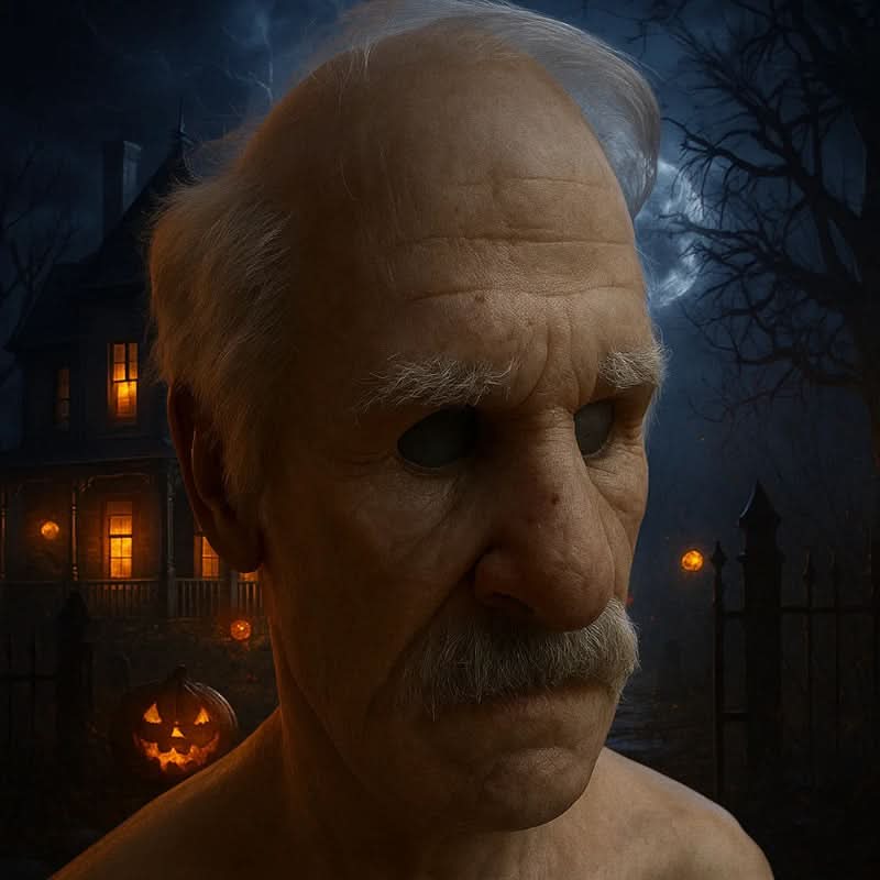 Vuxen Halloweenmask Realistisk Design för Kostymfest 22