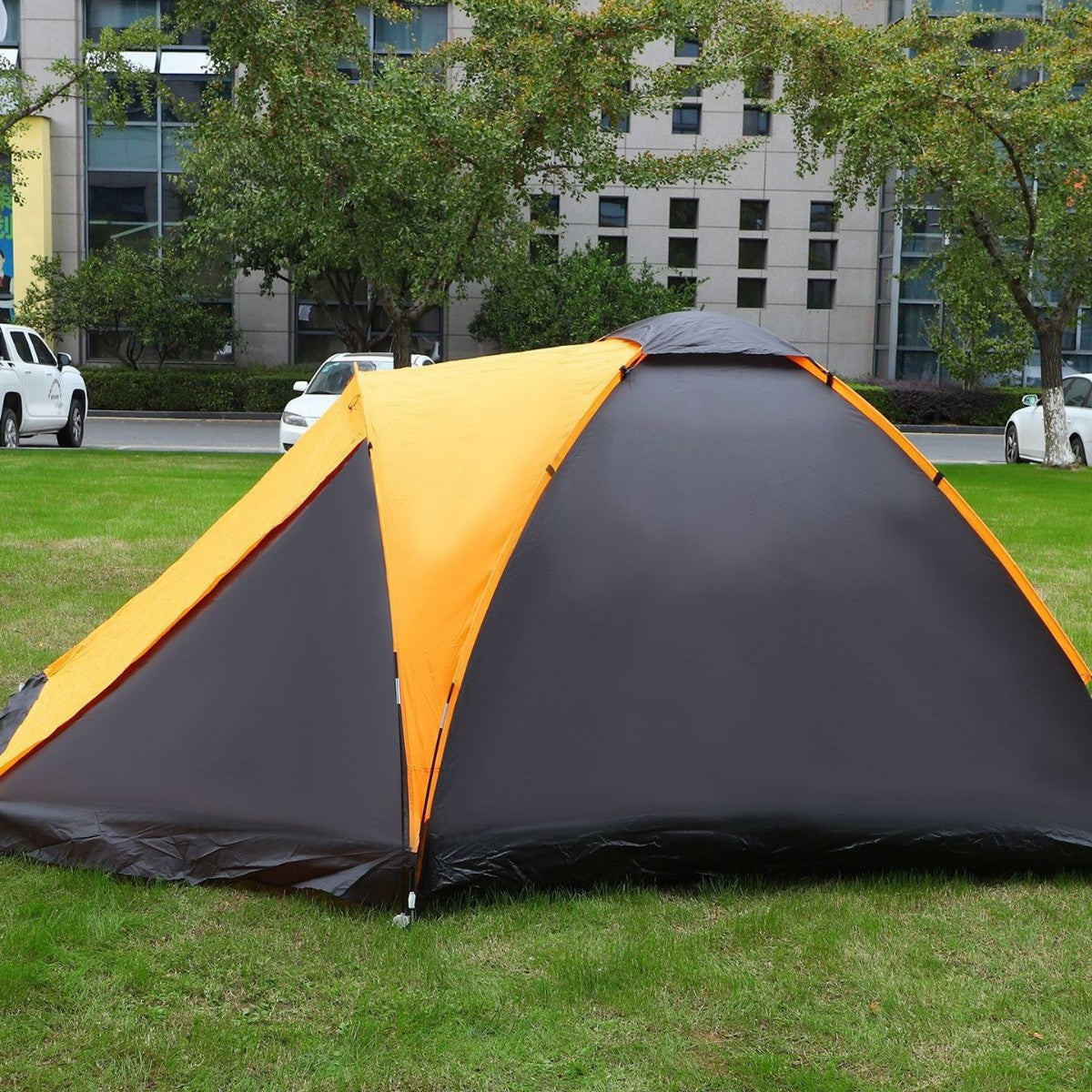 Vuxnas Campingtält Med Väderskydd För Utomhusbruk Rymlig Design 4